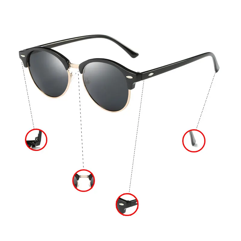 2018 HD Polarized Sunglasses Men women Driving brand cool UV400 Fashion new Sun Glasses hot sell shades feminin oculos de sol 16