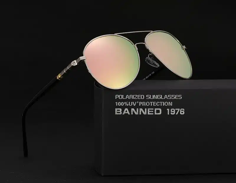 Brand HD Polarized Sunglasses UV400 Men Women cool Fashion Eyes hot Sun Glasses With Accessories driving aviation oculos de sol 2