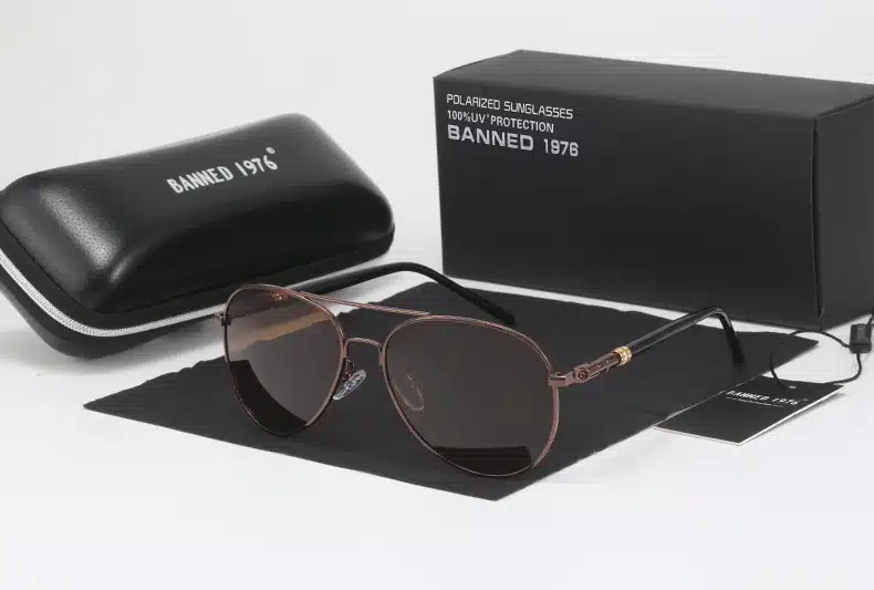 Brand HD Polarized Sunglasses UV400 Men Women cool Fashion Eyes hot Sun Glasses With Accessories driving aviation oculos de sol 25