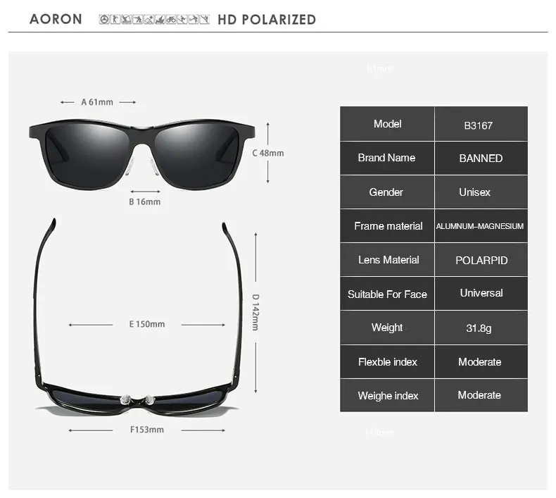 Designer Fashion Unisex Sun Glasses Polarized Coating Mirror Sunglasses New Design Fishing Driving Sun Glasses 8