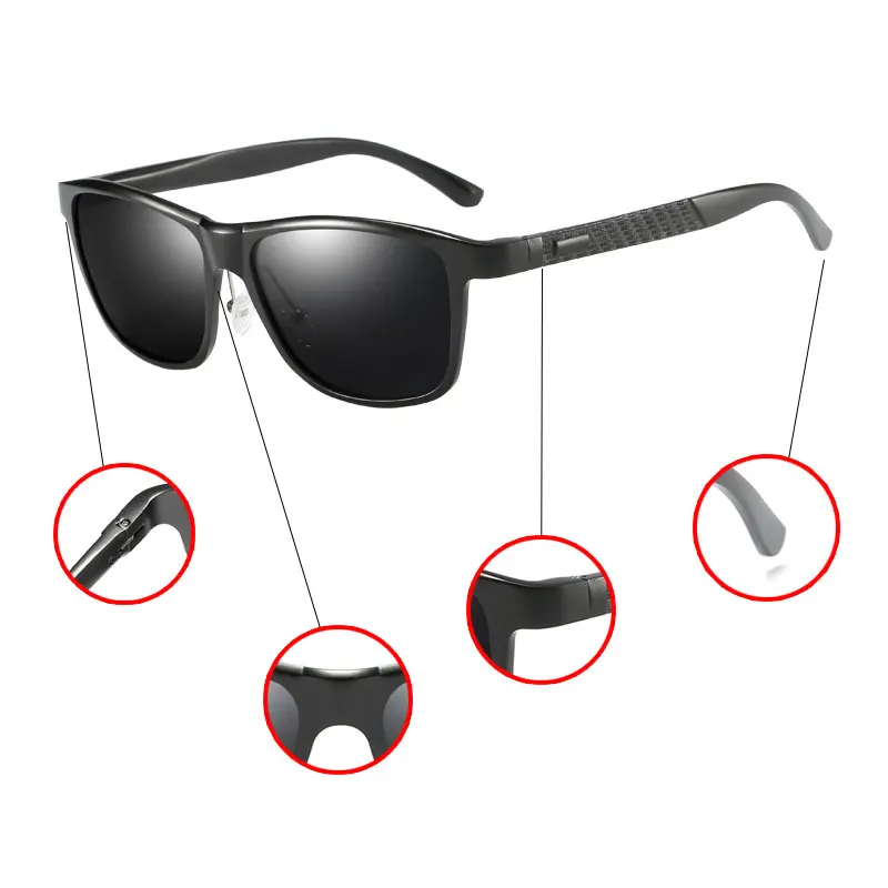 Designer Fashion Unisex Sun Glasses Polarized Coating Mirror Sunglasses New Design Fishing Driving Sun Glasses 9