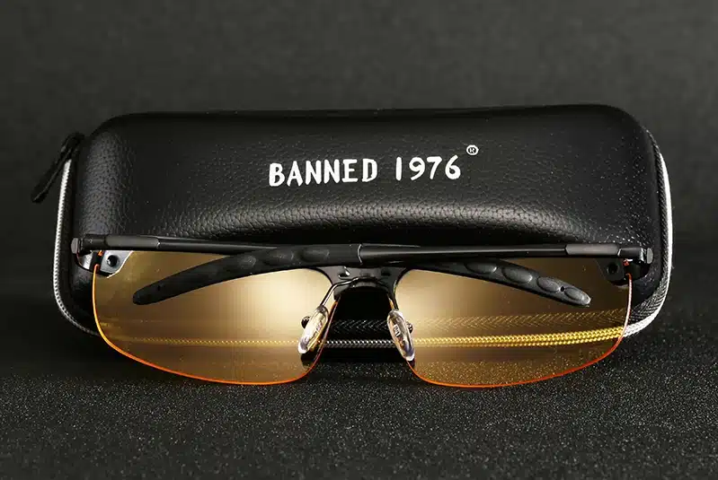 2018 anti glare Fashion Evening night vision Men Sunglasses Brand Designer drive Goggles women glasses oculos 3043 4