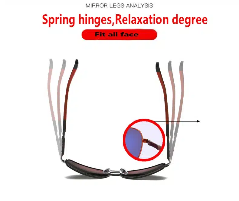 2018 Top quality Anti glare Polarized Aluminum Sunglasses hot Men's brand new Sun glasses big size oculos women gafas de sol 15
