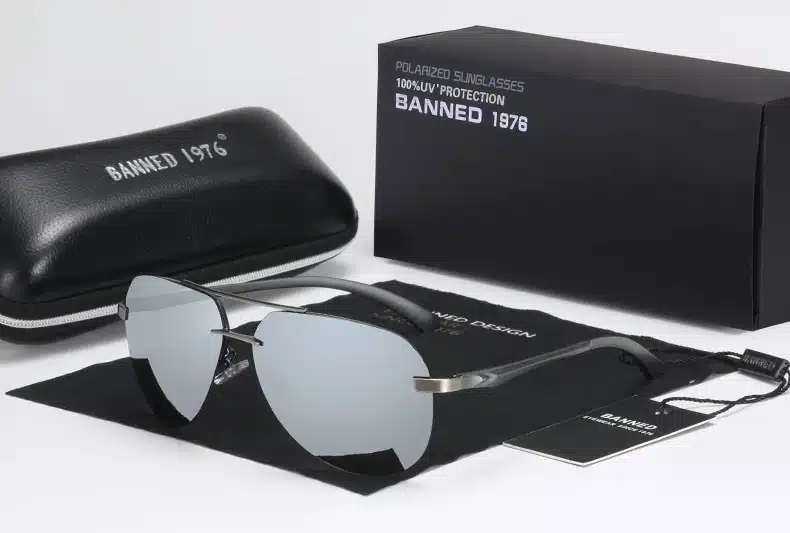 Aluminum magnesium HD polarized fashion Sunglasses women men driving sun Glasses vintage oculos de sol with original brand box 26