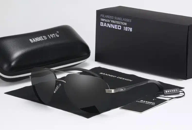 Aluminum magnesium HD polarized fashion Sunglasses women men driving sun Glasses vintage oculos de sol with original brand box 43