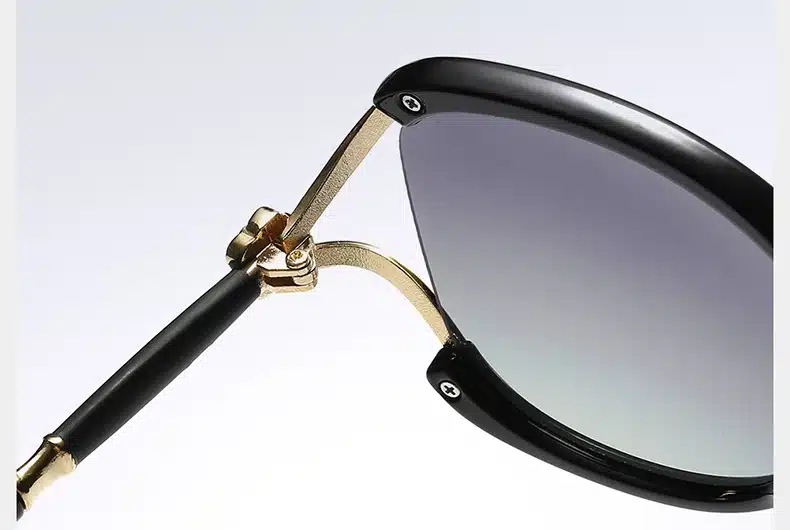 HD Polarized UV Fashion Sunglasses Women Luxury Brand Designer Vintage Sun glasses Female Rivet Shades Big Frame Style Eyewear 29