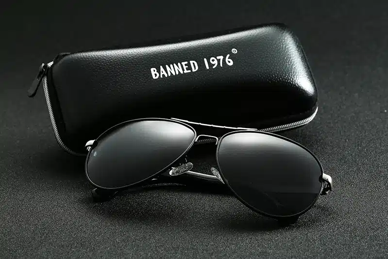 2018 new Brand Men Polarized Sunglasses man sun glasses Full Alloy Rim men sunglasses metal big Driving glasses original box 11