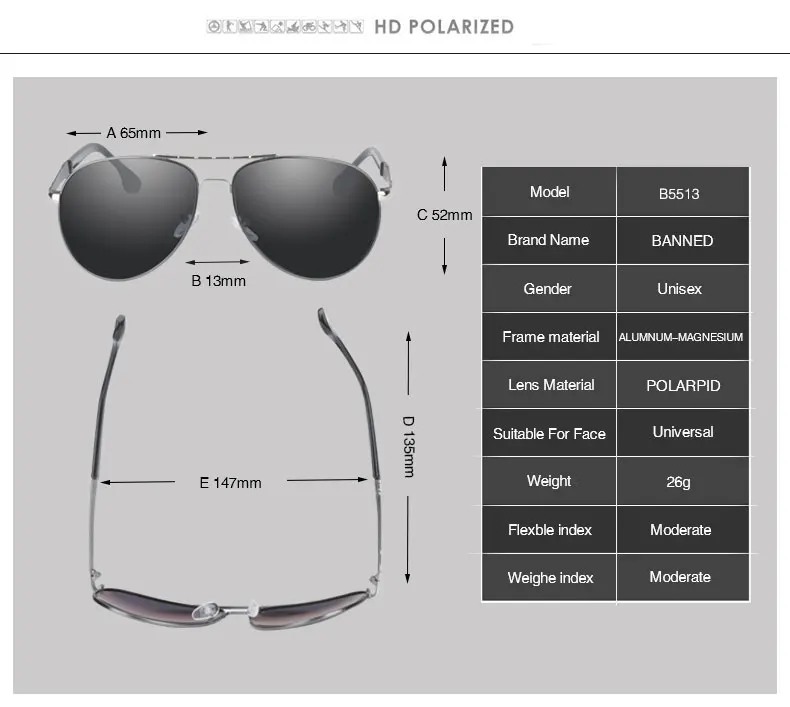 2018 new Brand Men Polarized Sunglasses man sun glasses Full Alloy Rim men sunglasses metal big Driving glasses original box 17