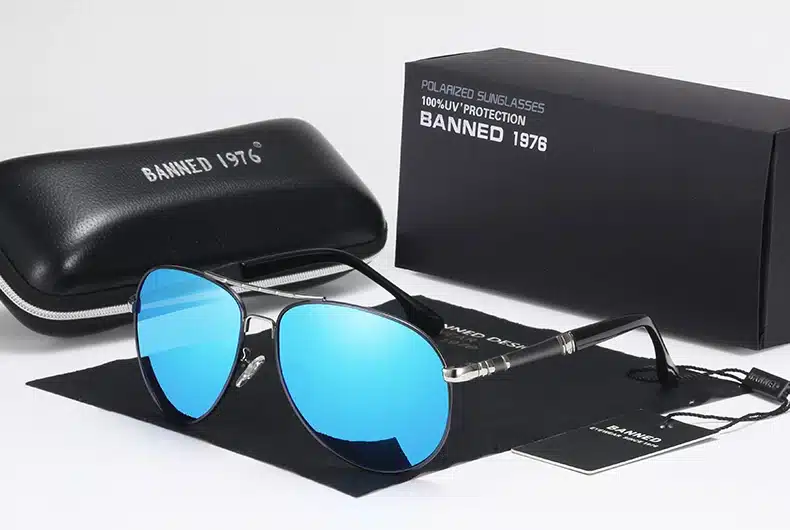 2018 new Brand Men Polarized Sunglasses man sun glasses Full Alloy Rim men sunglasses metal big Driving glasses original box 28