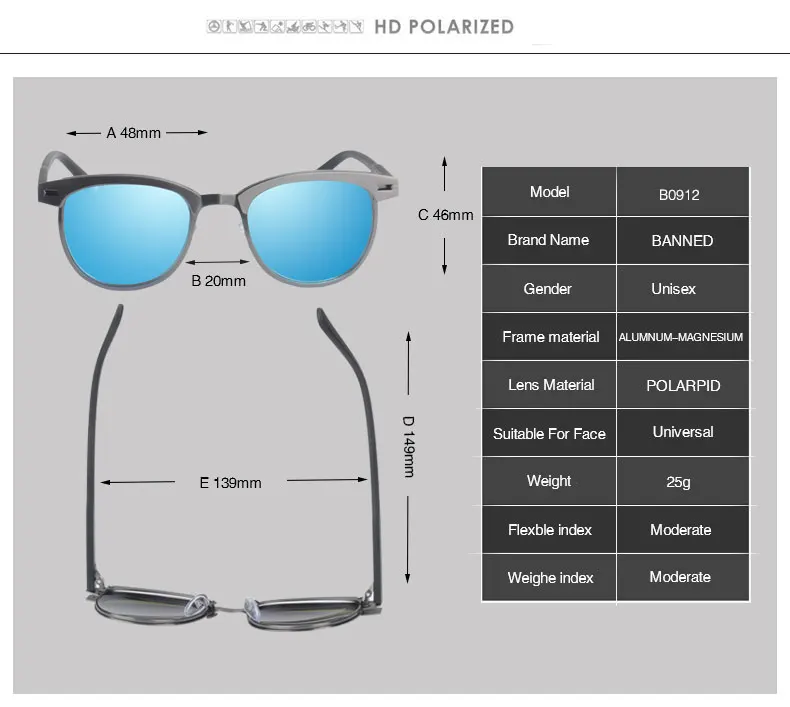 2017 Brand aluminum Men's Sunglasses Driving goggles HD Polarized Oculos masculino Male Eyewear Accessories Sunglasses For Men 18