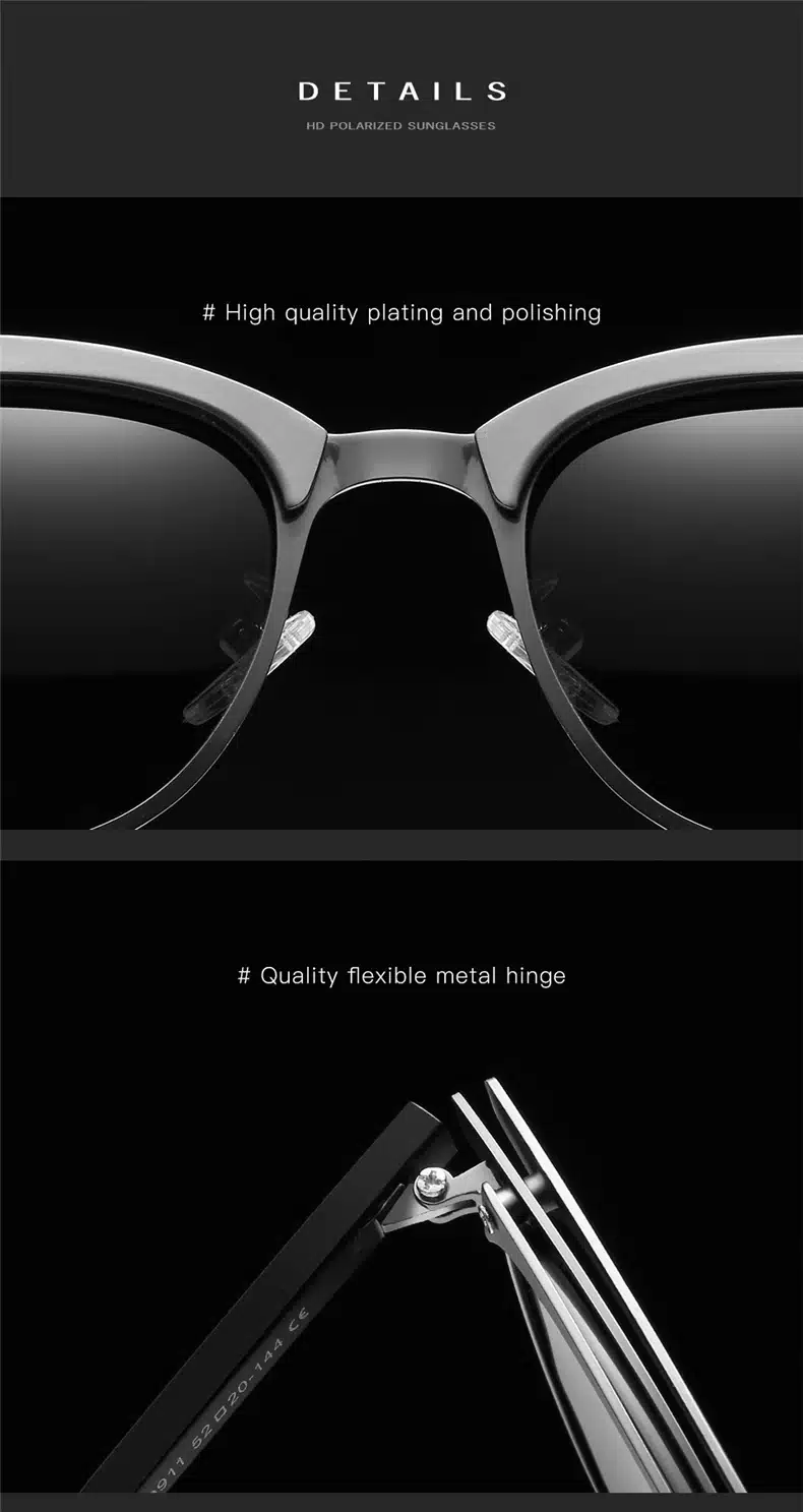 2017 Brand aluminum Men's Sunglasses Driving goggles HD Polarized Oculos masculino Male Eyewear Accessories Sunglasses For Men 30