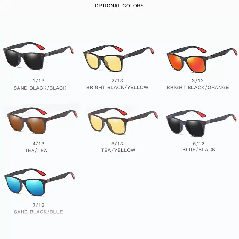 2019 Cool HD Polarized men Sunglasses uv400 protection fashion brand new women driving oculos de sol sun Glasses with gift box 13