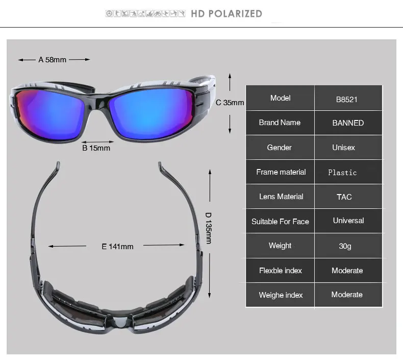 Brand 2018 Polarized Sunglasses Men women Sport Eyewear Brand Designer Driving Oculos De Sol Reflective Coating UV400 With Case 24