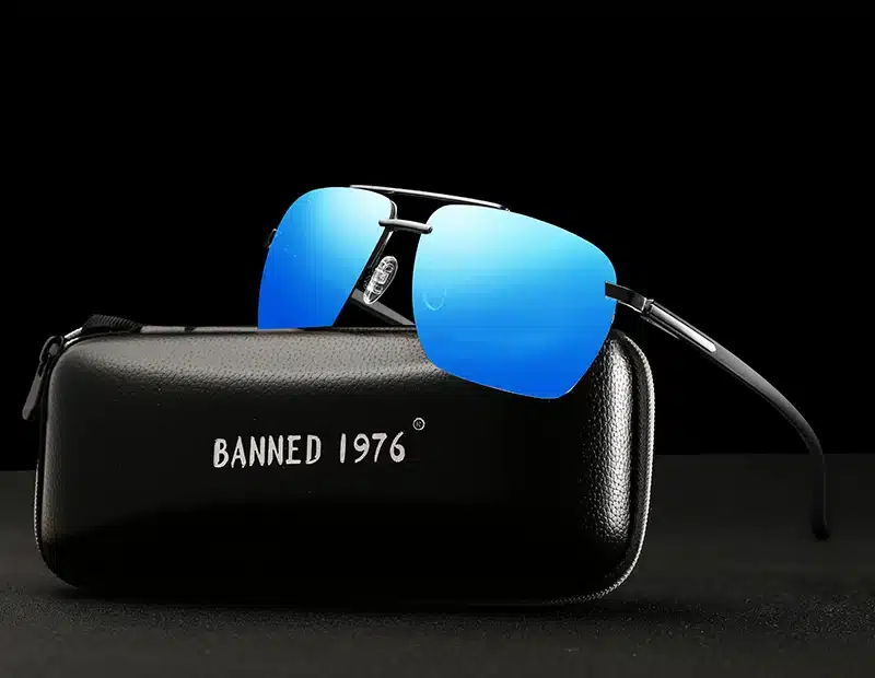 2019 New Arrival HD Polarized Mens Sunglasses Cool fashion metal Sun Glasses Square Goggle Eyewear For Men Female gift gafas 10
