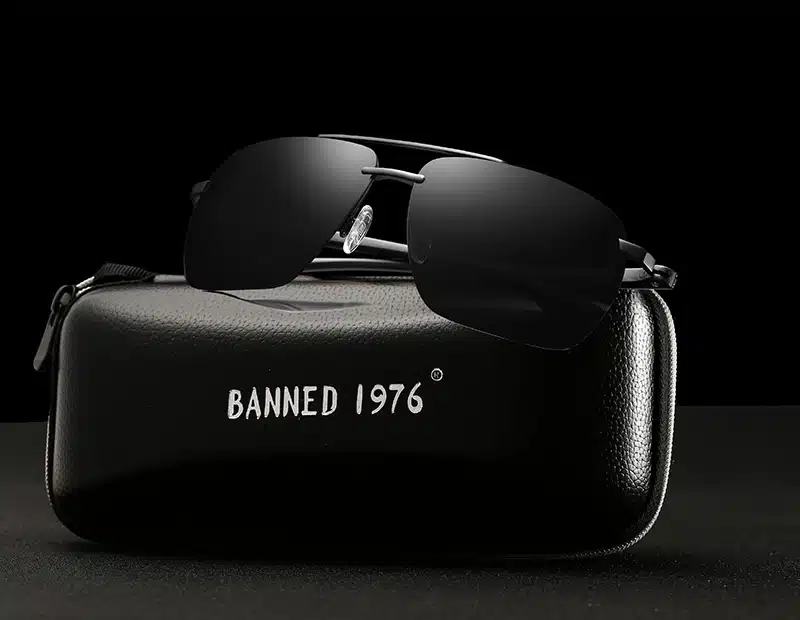 2019 New Arrival HD Polarized Mens Sunglasses Cool fashion metal Sun Glasses Square Goggle Eyewear For Men Female gift gafas 11