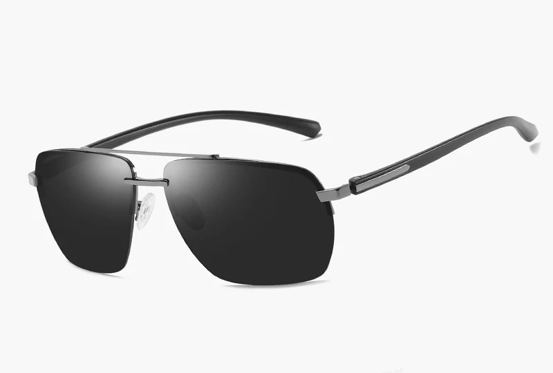 2019 New Arrival HD Polarized Mens Sunglasses Cool fashion metal Sun Glasses Square Goggle Eyewear For Men Female gift gafas 20