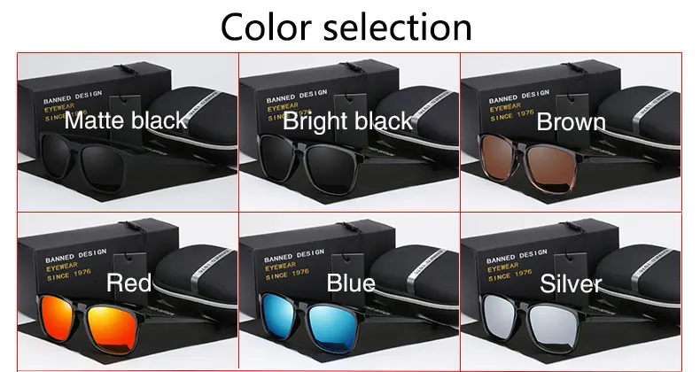 54mm Fashion Unisex Square Vintage Polarized Sunglasses mens Polaroid Women Rivets Metal Design Retro Sun glasses gafas oculos 17