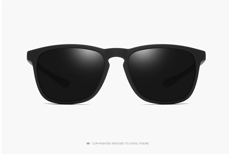54mm Fashion Unisex Square Vintage Polarized Sunglasses mens Polaroid Women Rivets Metal Design Retro Sun glasses gafas oculos 19