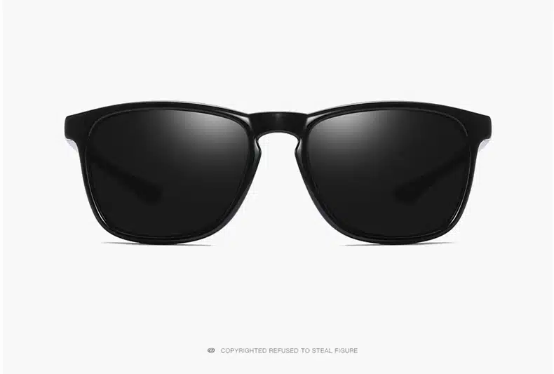54mm Fashion Unisex Square Vintage Polarized Sunglasses mens Polaroid Women Rivets Metal Design Retro Sun glasses gafas oculos 23