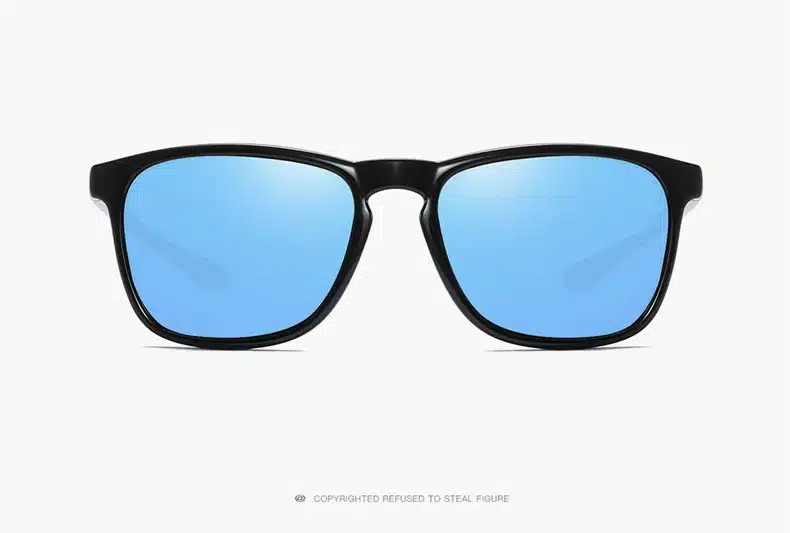 54mm Fashion Unisex Square Vintage Polarized Sunglasses mens Polaroid Women Rivets Metal Design Retro Sun glasses gafas oculos 32