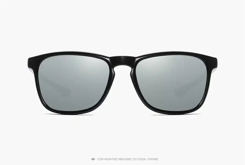 54mm Fashion Unisex Square Vintage Polarized Sunglasses mens Polaroid Women Rivets Metal Design Retro Sun glasses gafas oculos 35