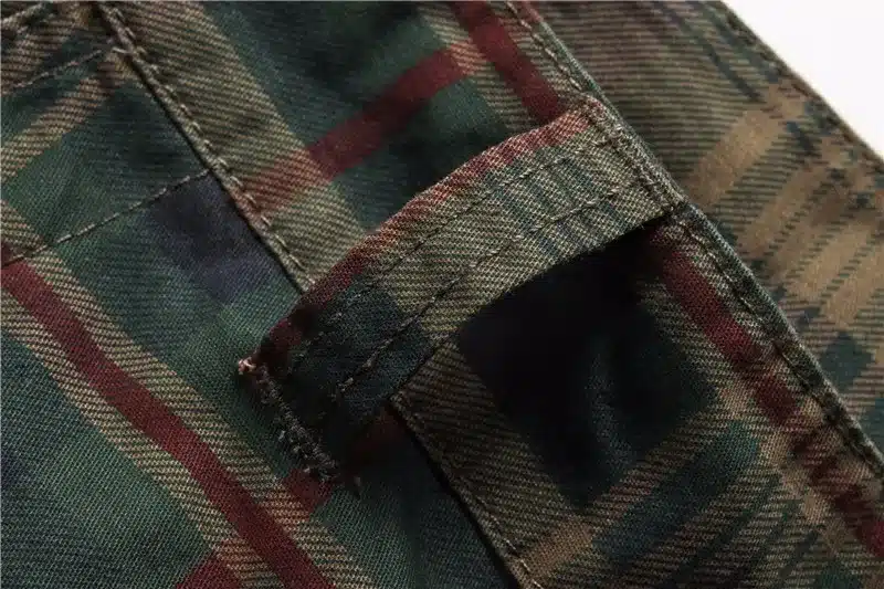 Men Shorts 2019 Fashion Plaid Beach Shorts Mens Casual Camo Camouflage Shorts Military Short Pants Male Bermuda Cargo Overalls 13