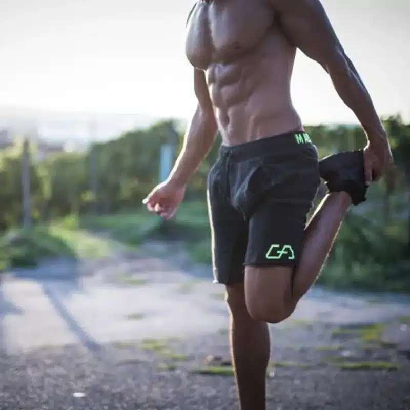 Men Shorts Men's Slim fit Short Trousers Fitness Bodybuilding Jogger Mens Brand durable Sweatpants Fitness Workout Cotton Shorts 19