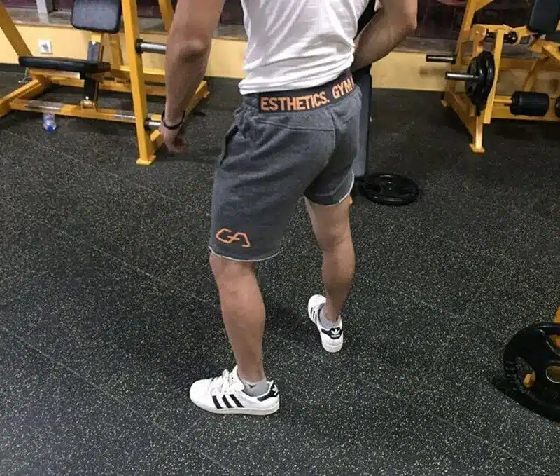 Men Shorts Men's Slim fit Short Trousers Fitness Bodybuilding Jogger Mens Brand durable Sweatpants Fitness Workout Cotton Shorts 24