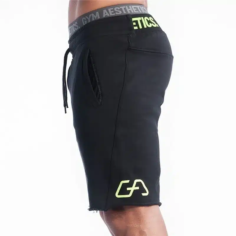 Men Shorts Men's Slim fit Short Trousers Fitness Bodybuilding Jogger Mens Brand durable Sweatpants Fitness Workout Cotton Shorts 32