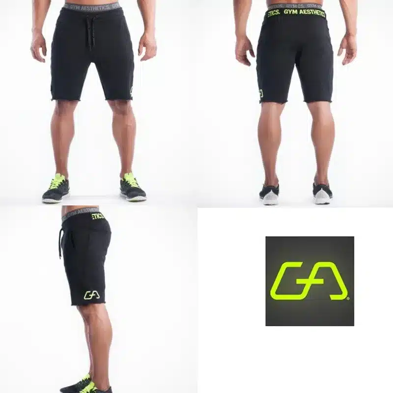 Men Shorts Men's Slim fit Short Trousers Fitness Bodybuilding Jogger Mens Brand durable Sweatpants Fitness Workout Cotton Shorts 34