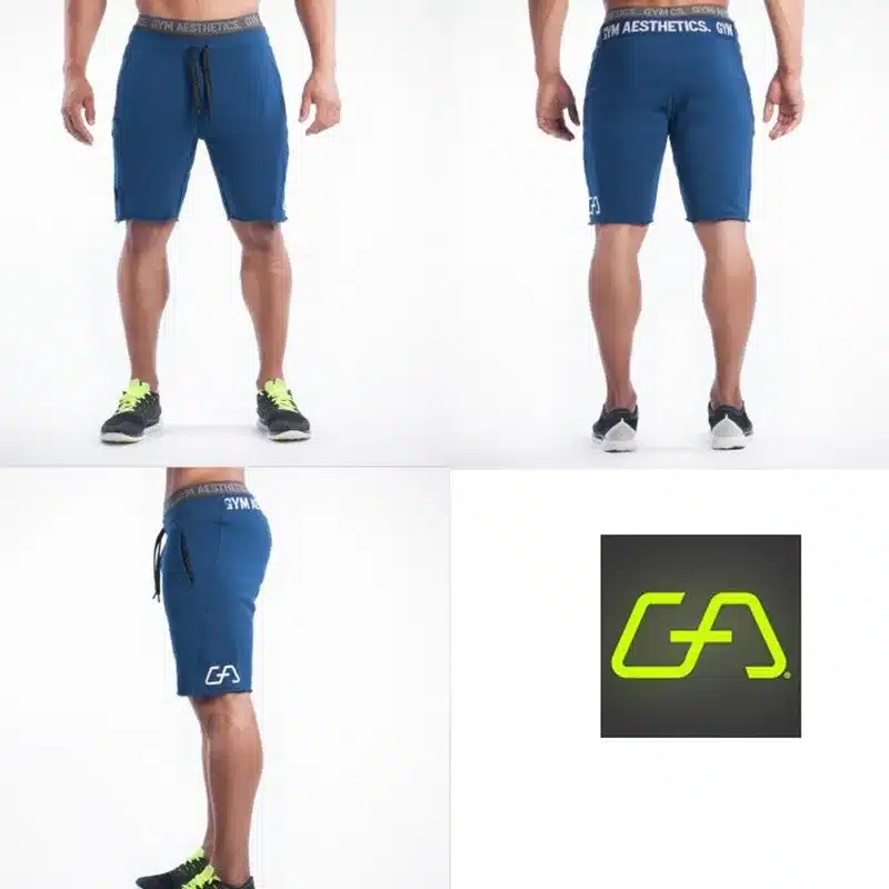 Men Shorts Men's Slim fit Short Trousers Fitness Bodybuilding Jogger Mens Brand durable Sweatpants Fitness Workout Cotton Shorts 37