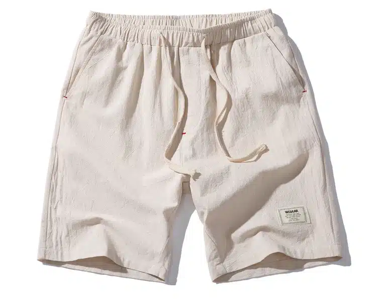 2018 Hot Fashion Men Short Pants Summer Linen Men Shorts Casual Slim Solid Beach Bermuda Shorts 22