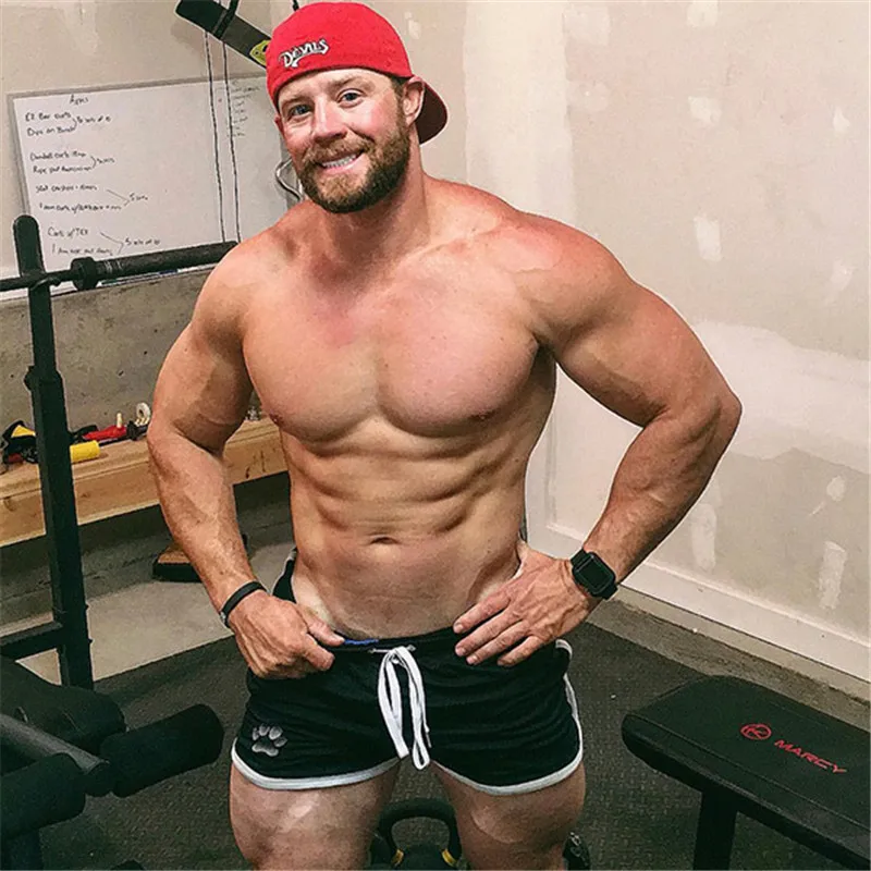 Mens summer new fitness shorts Fashion compression Fast drying gyms Bodybuilding Joggers shorts Slim fit clothing Sweatpants 22