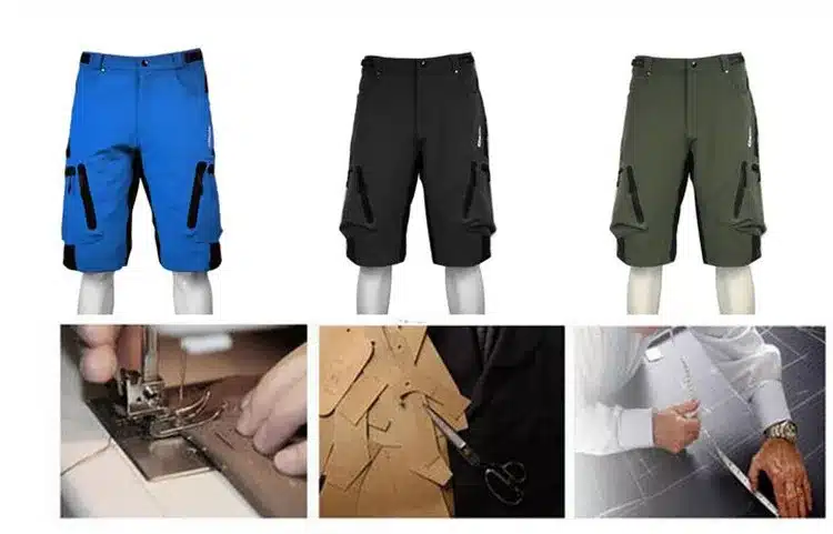 OUTTO Men's Cycling Shorts MTB Mountain Bike Ropa Breathable Loose Fit For Outdoor Sports Running Bicycle Riding Shorts 25