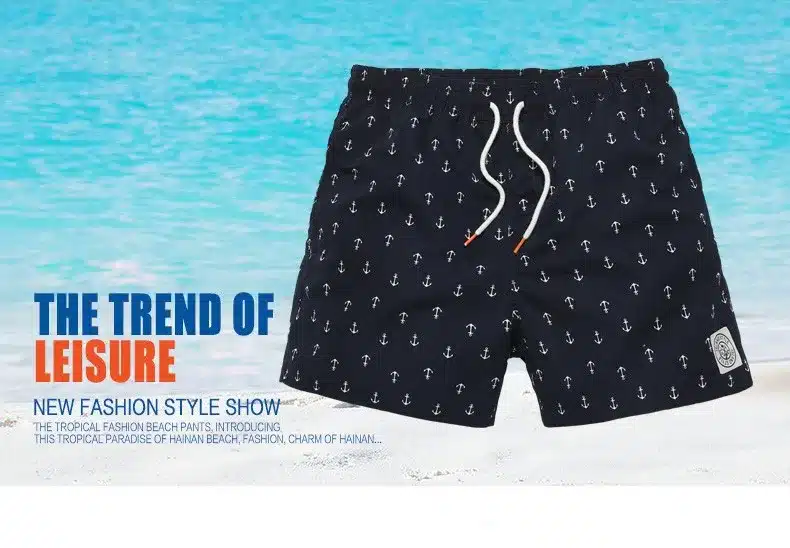 2018 boardshorts mens swimwear shorts men's surfing board summer surf shorts men running shorts gym quick drying Mesh liner 2