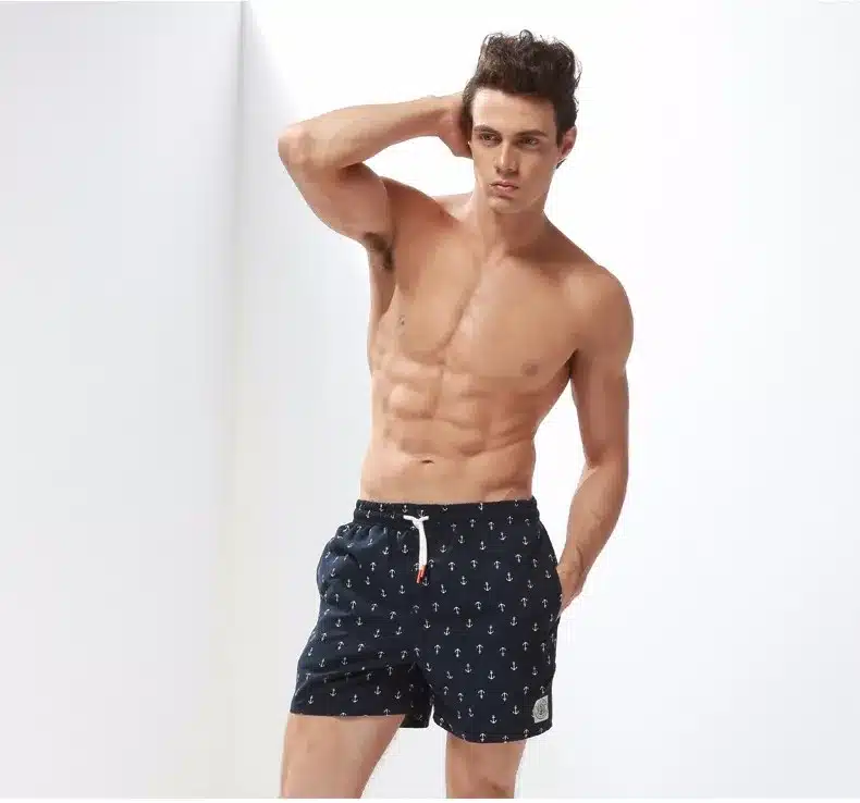 2018 boardshorts mens swimwear shorts men's surfing board summer surf shorts men running shorts gym quick drying Mesh liner 3