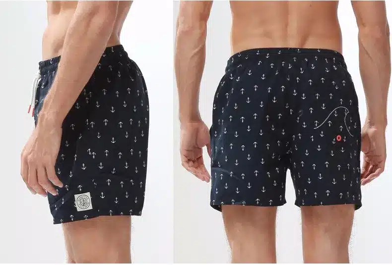2018 boardshorts mens swimwear shorts men's surfing board summer surf shorts men running shorts gym quick drying Mesh liner 6