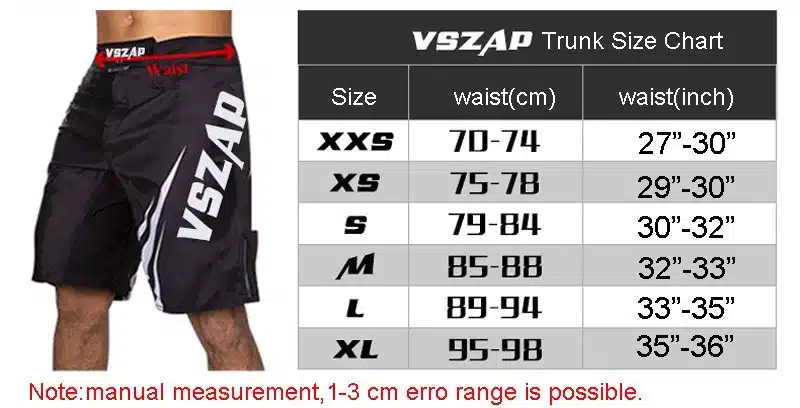 VSZAP Pantalon MMA Fight Boxing Shorts Motion Clothing Cotton Loose Size Training Kickboxing Shorts Muay Thai Mens MMA Shorts 20