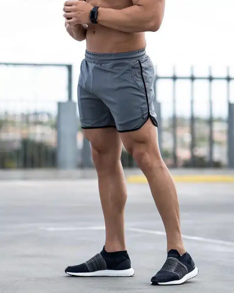 Mens Breathable Mesh Cool Shorts Summer Beach Short Pants Male Gyms Fitness Workout Bodybuilding Jogger Crossfit Slim Sportswear 14