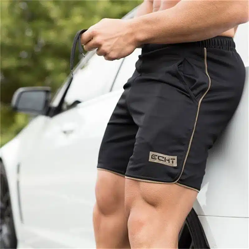 Mens Breathable Mesh Cool Shorts Summer Beach Short Pants Male Gyms Fitness Workout Bodybuilding Jogger Crossfit Slim Sportswear 16