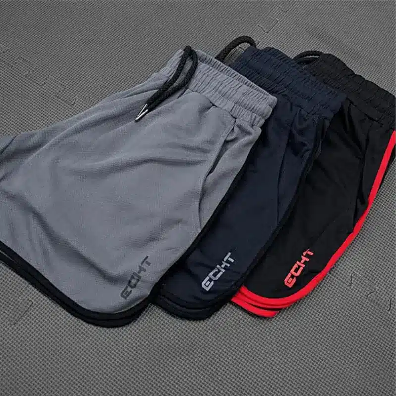 Mens Breathable Mesh Cool Shorts Summer Beach Short Pants Male Gyms Fitness Workout Bodybuilding Jogger Crossfit Slim Sportswear 25
