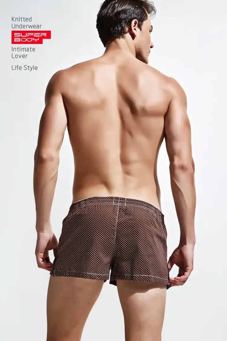 Men's Underwears Boxers Cotton Underpants High Quality Underwear Panties Boxer Shorts Plaid Point Soft Comfortable Lounge 13
