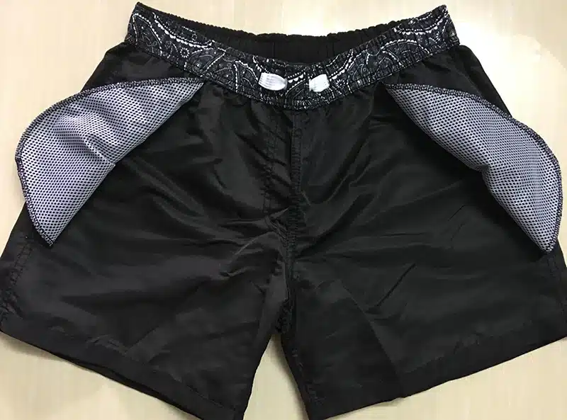 IEMUH Brand Pocket Quick Dry Swimming Shorts For Men Swimwear Man Swimsuit Swim Trunks Summer Bathing Beach Wear Surf Boxer Brie 19