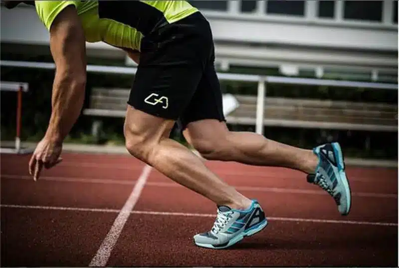 Mens gym cotton shorts Run jogging sports Fitness bodybuilding Sweatpants male workout training Brand Knee Length short pants 13