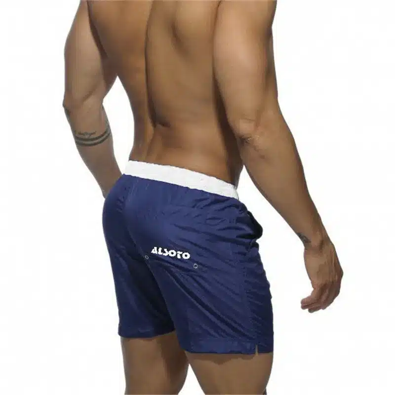 2019 Summer Swimsuit Swimwear Men Sexy swimming trunks sunga briefs mayo Surf Board Beach Shorts badpak Maillot De Bain Boxer 27