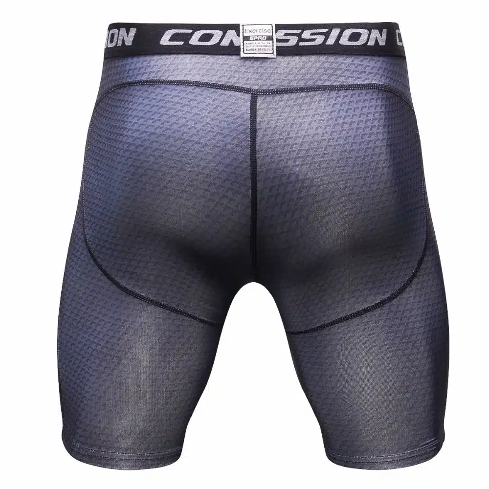 2018 Beach Summer Compression Shorts Men Fashion 3D Print Short Leggings Crossfit Joggers Quick-drying Skinny Fitness Shorts Men 13