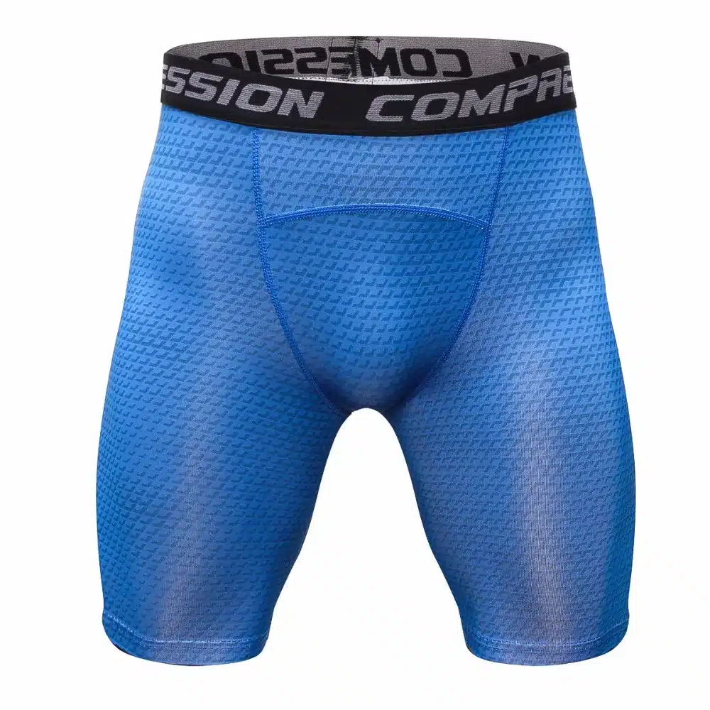 2018 Beach Summer Compression Shorts Men Fashion 3D Print Short Leggings Crossfit Joggers Quick-drying Skinny Fitness Shorts Men 14