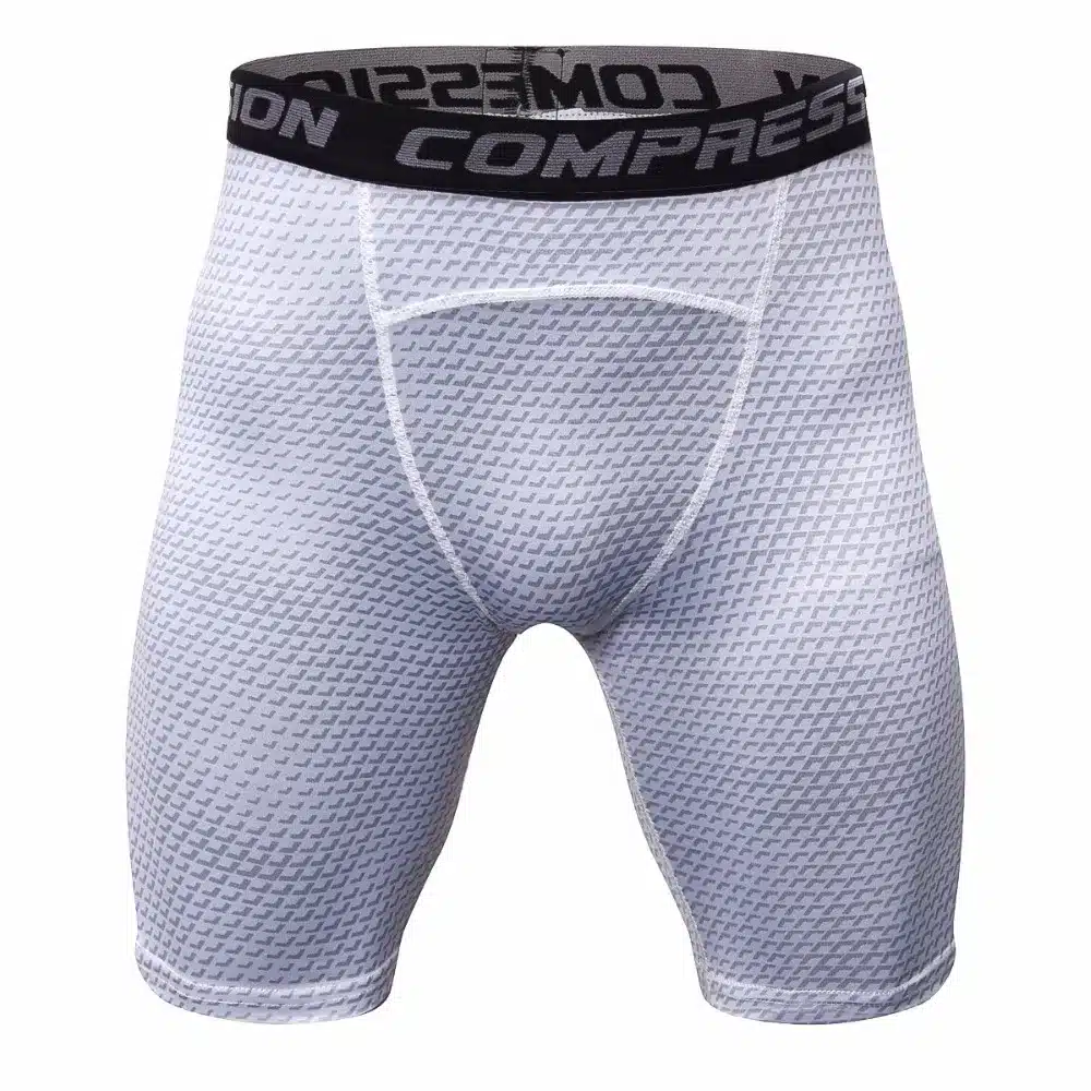 2018 Beach Summer Compression Shorts Men Fashion 3D Print Short Leggings Crossfit Joggers Quick-drying Skinny Fitness Shorts Men 17
