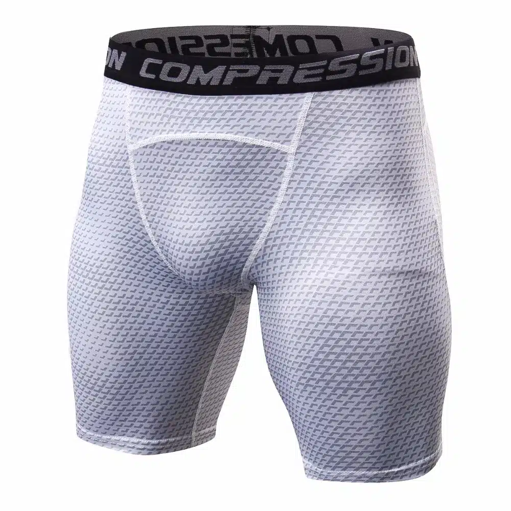 2018 Beach Summer Compression Shorts Men Fashion 3D Print Short Leggings Crossfit Joggers Quick-drying Skinny Fitness Shorts Men 18