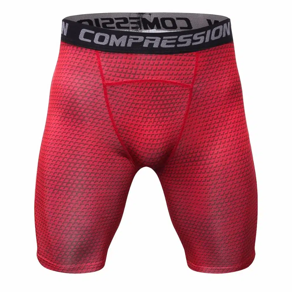2018 Beach Summer Compression Shorts Men Fashion 3D Print Short Leggings Crossfit Joggers Quick-drying Skinny Fitness Shorts Men 20